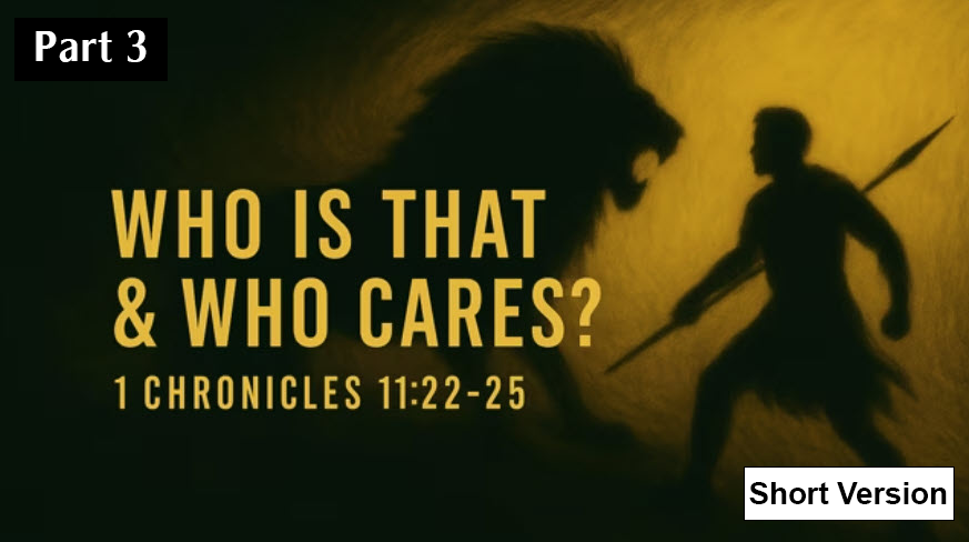 Who Is That & Who Cares? (Part 3)
